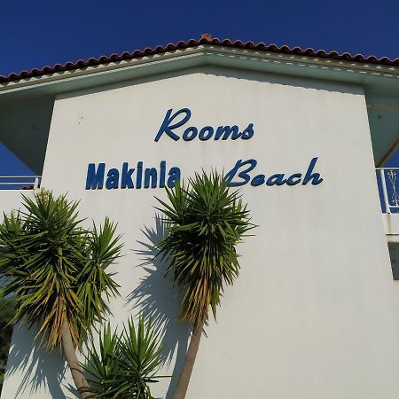 Makinia Beach Nafpaktos Exterior foto