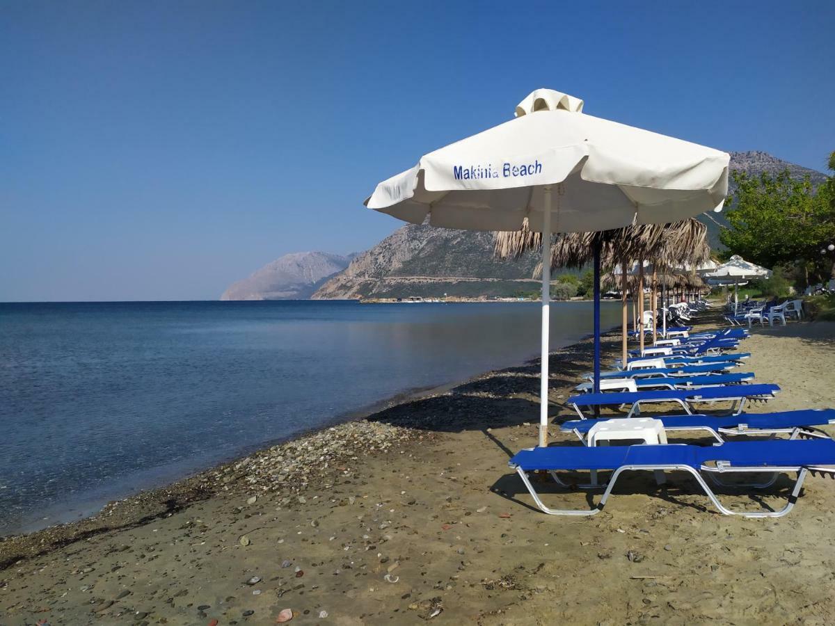 Makinia Beach Nafpaktos Exterior foto